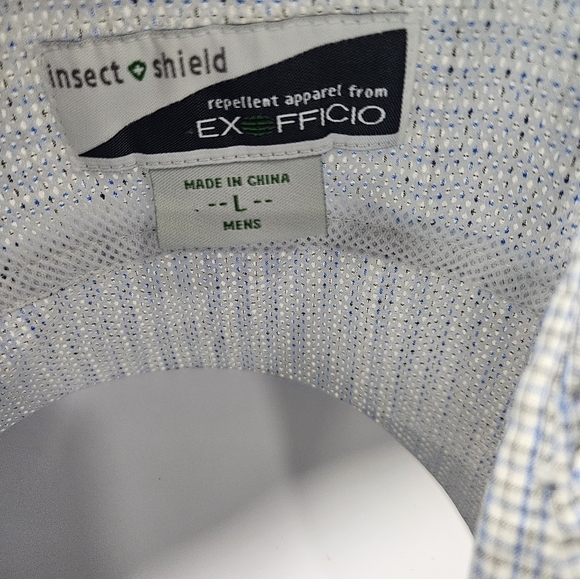 Exofficio Insect Shield men's button long-sleeve large - Picture 7 of 7